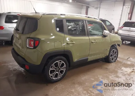 2015 Jeep Renegade Limited from USA, damaged, VIN ZACCJBDT0FPB65363